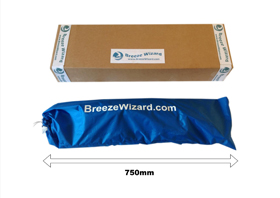 The BreezeWizard: Rotating Windscoop Dimensions